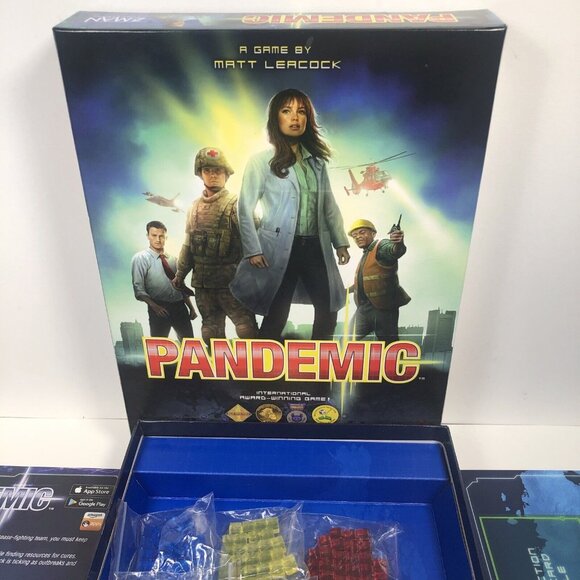 Pandemic Board Game Complete - ZMG 1100 Z-Man Games - Picture 3 of 8